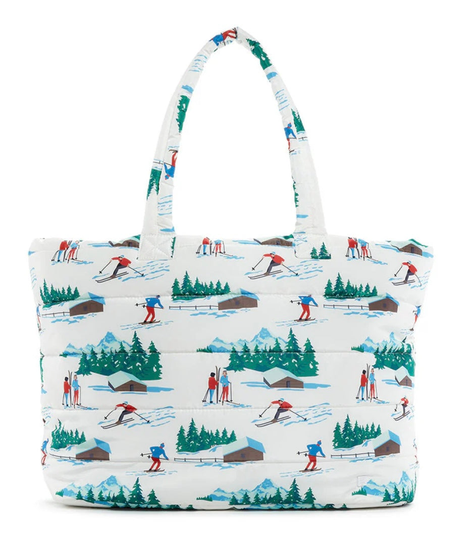 TRVL Luxe Puffer Tote Bag