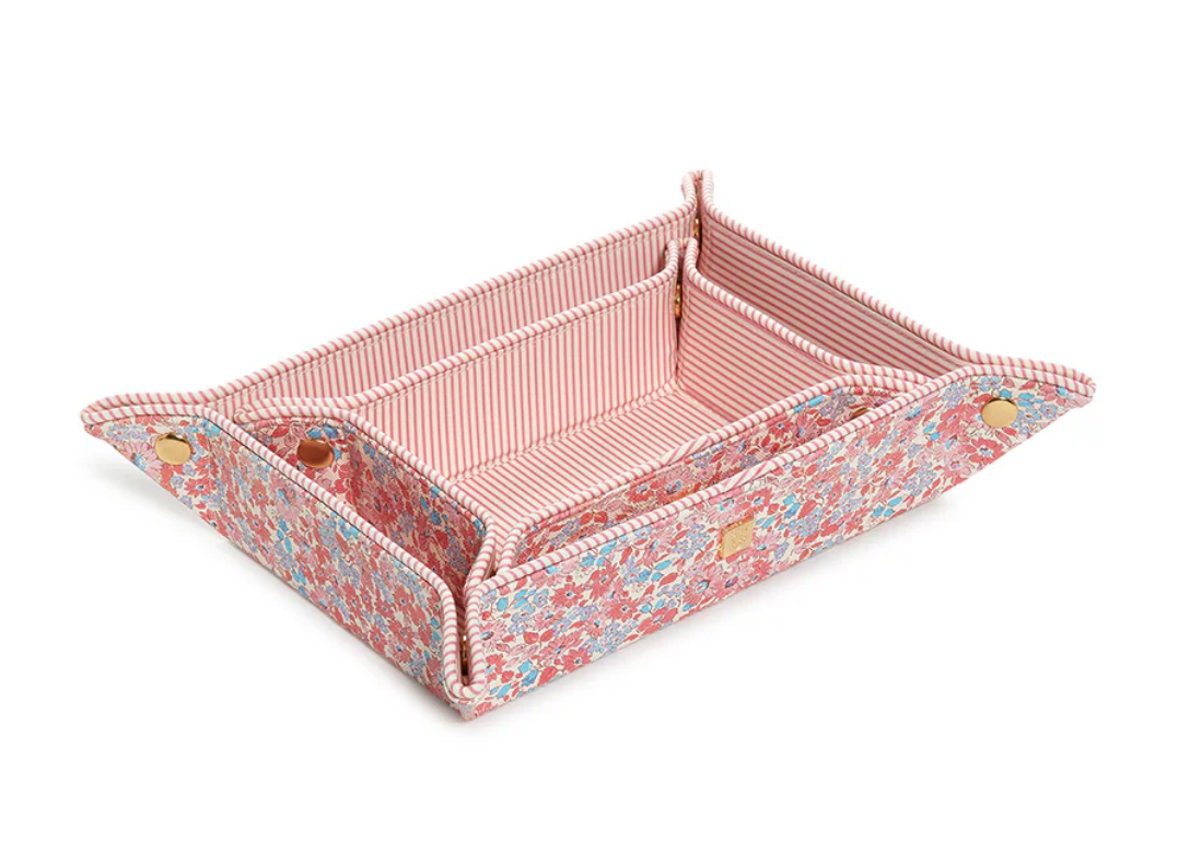 TRVL Saffiano Tray Set
