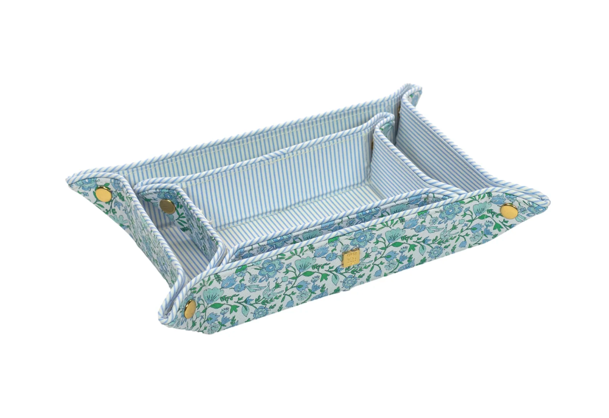 TRVL Saffiano Tray Set