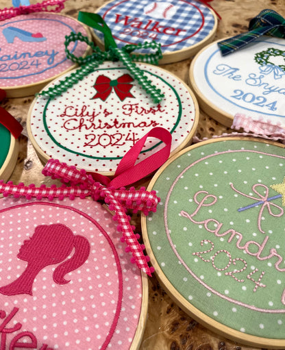 Personalized Christmas Ornaments
