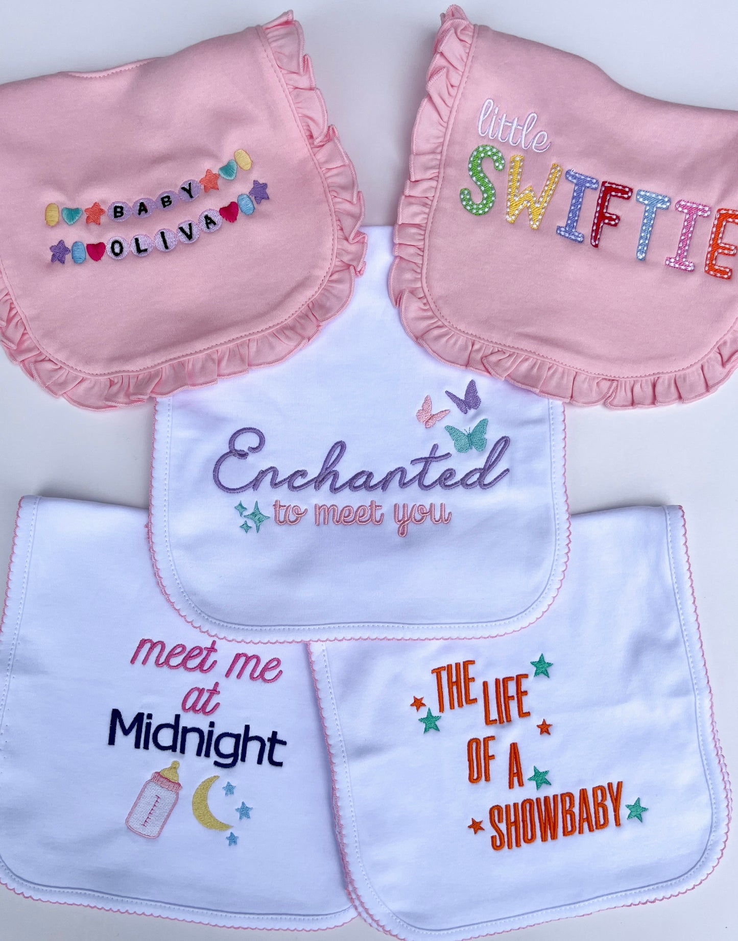 Cotton Bib - Ruffle