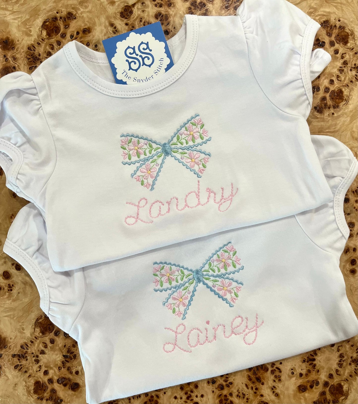Girls Ruffle Short Sleeve T-Shirt