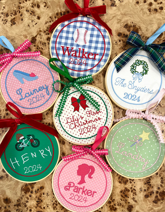 Personalized Christmas Ornaments