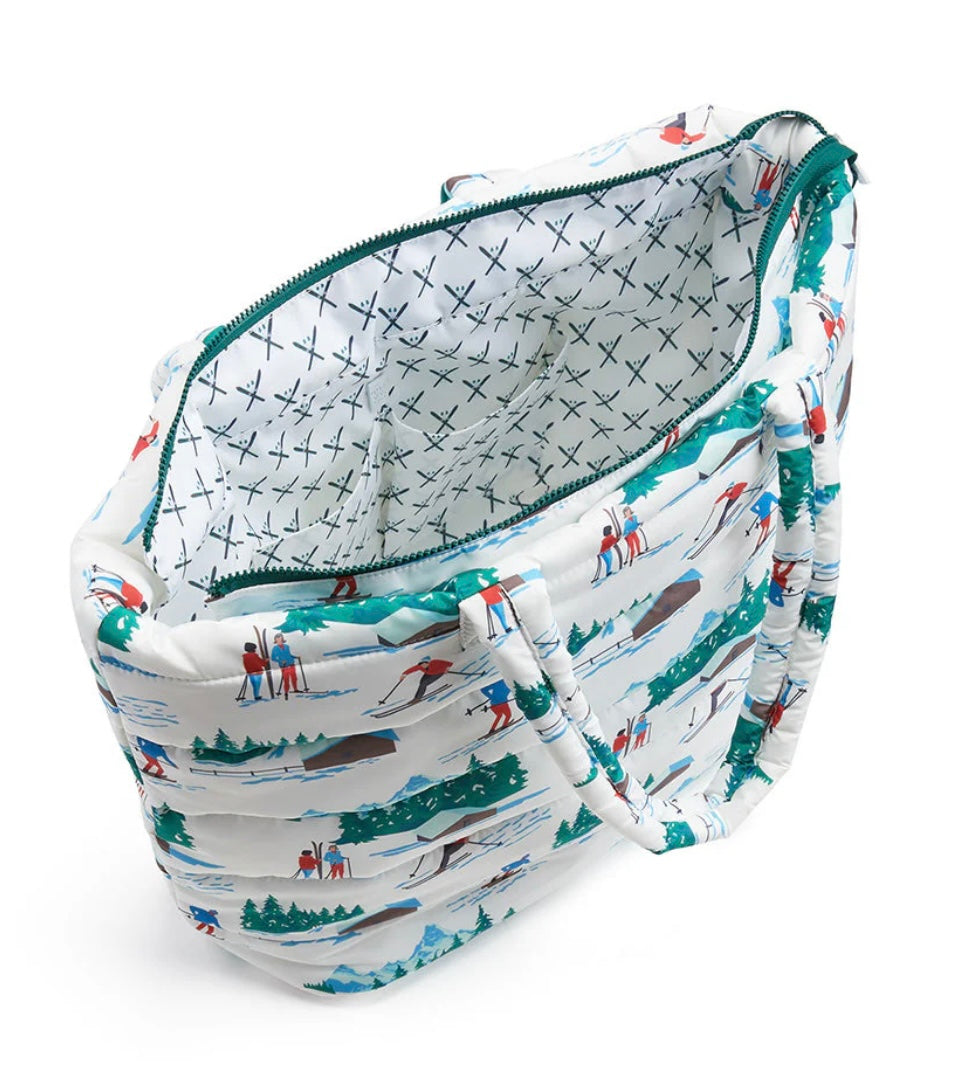 TRVL Luxe Puffer Tote Bag