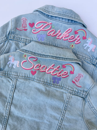 Jean Jacket Drop Off - Embroidery Only