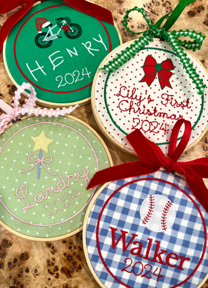 Personalized Christmas Ornaments