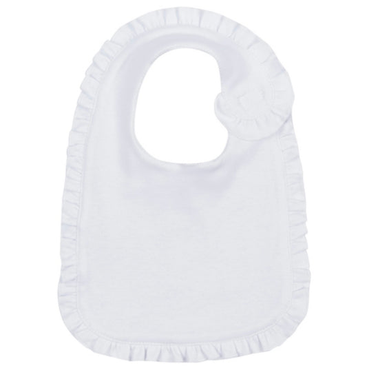 Cotton Bib - Ruffle