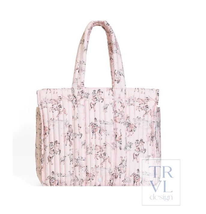 TRVL Quilted Go Go Tote