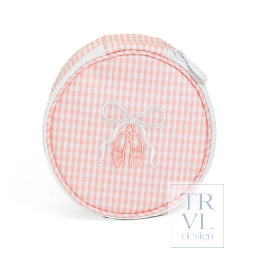 TRVL Jewelry Round Case - Ballet Collection